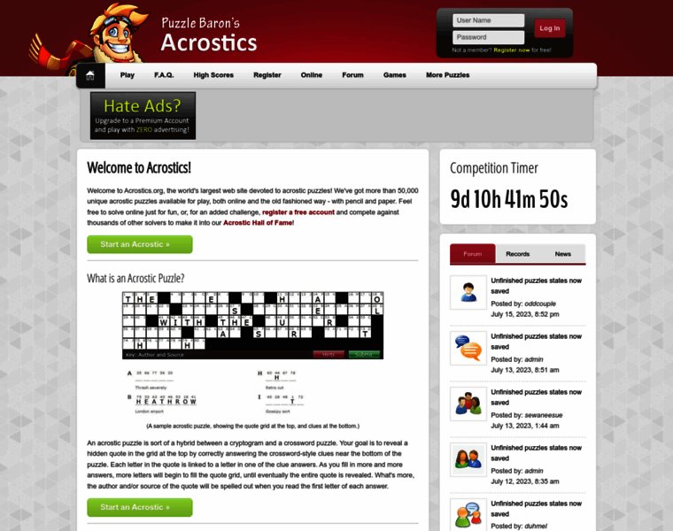 Acrostics.org thumbnail