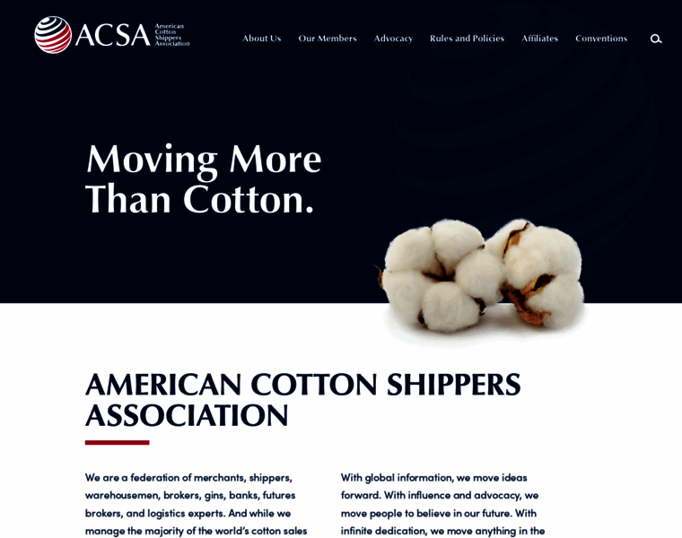 Acsa-cotton.org thumbnail