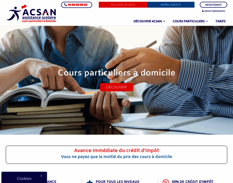 Acsan-cours.com thumbnail