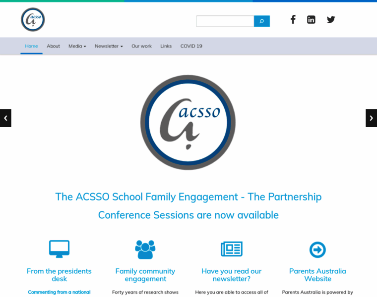 Acsso.org.au thumbnail