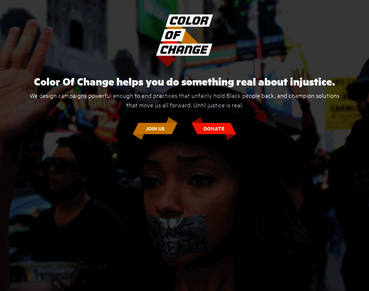 Act.colorofchange.org thumbnail