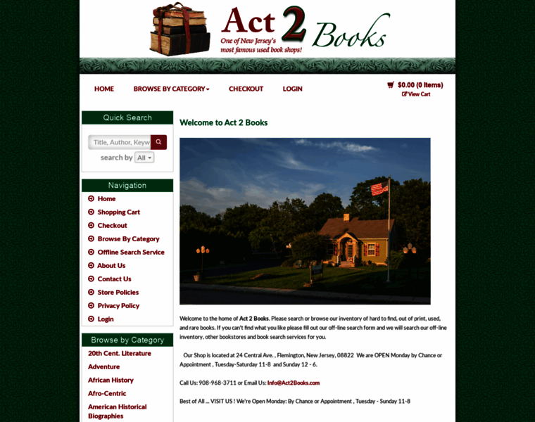 Act2books.com thumbnail