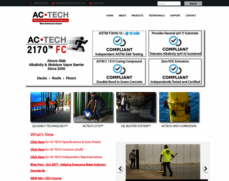 Actechperforms.com thumbnail