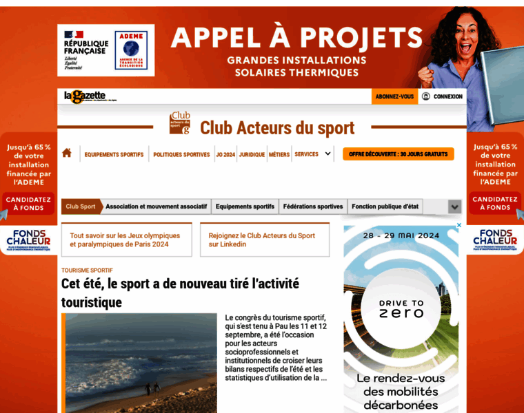 Acteursdusport.fr thumbnail