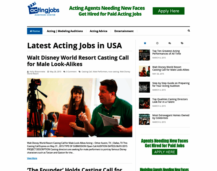 Acting-jobs.net thumbnail
