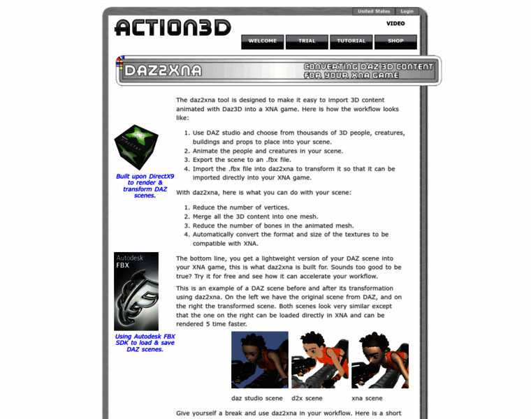 Action3d.net thumbnail