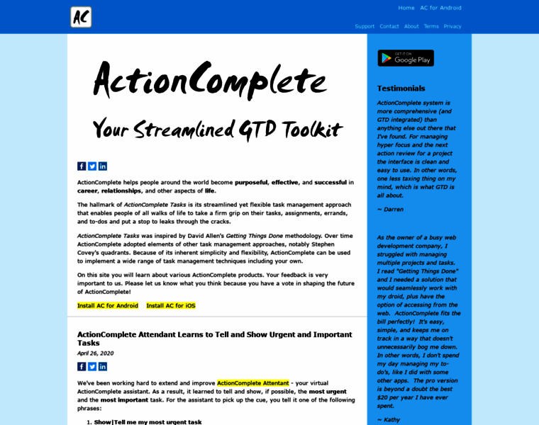 Actioncomplete.com thumbnail