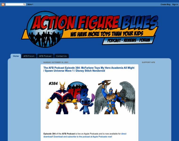 Actionfigureblues.com thumbnail