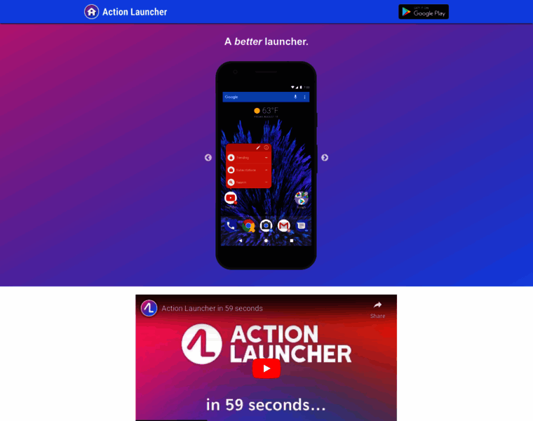 Actionlauncher.com thumbnail