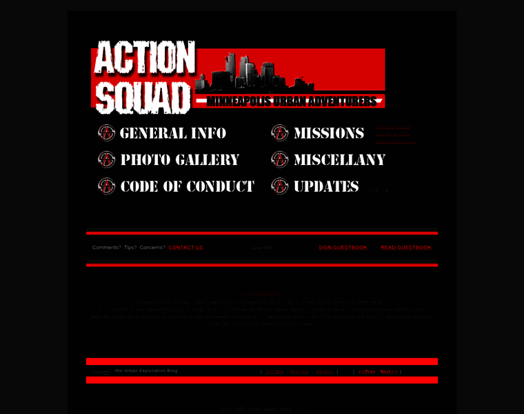 Actionsquad.org thumbnail