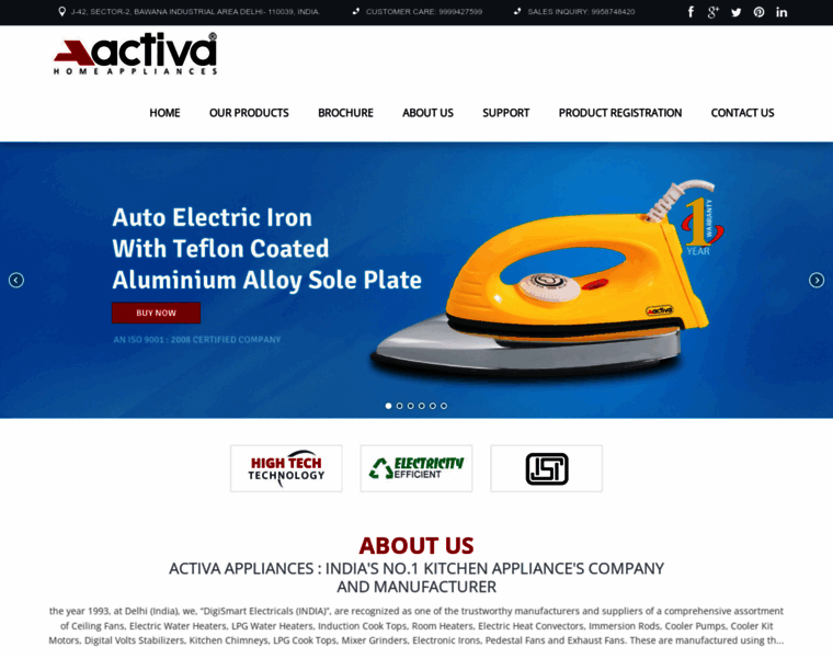 Activaappliances.com thumbnail