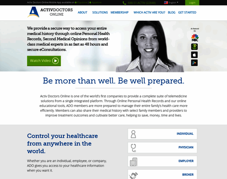 Activdoctorsonline.com thumbnail