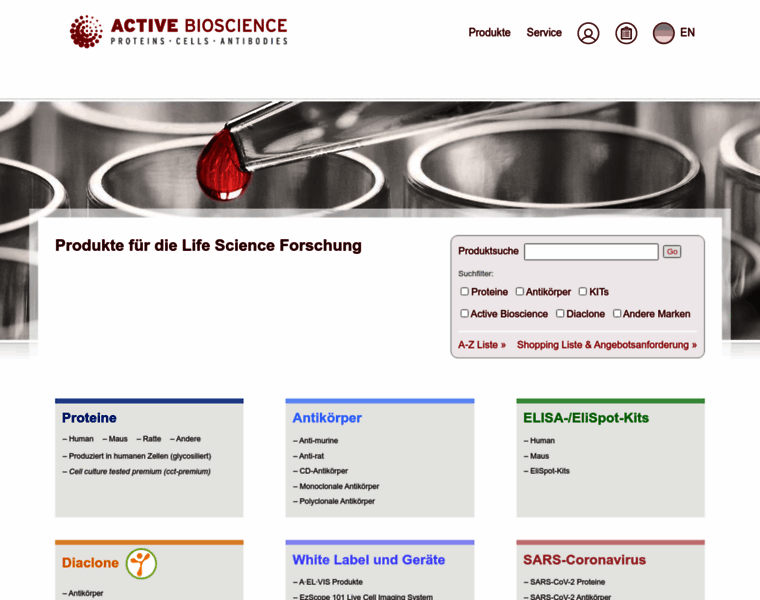 Active-bioscience.de thumbnail