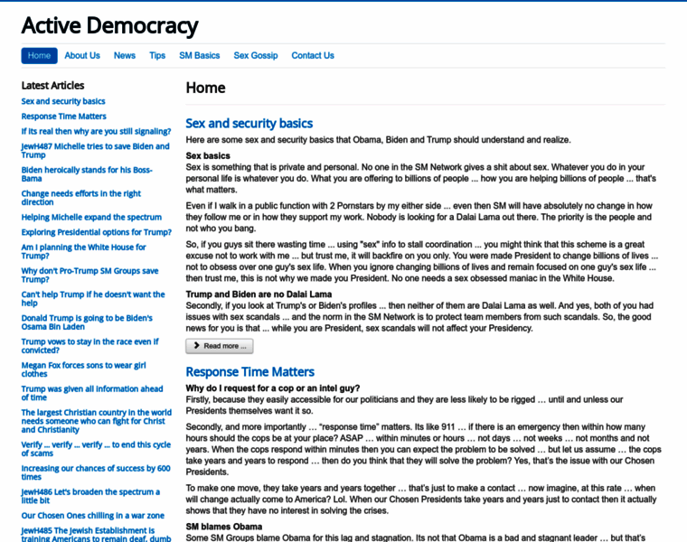 Active-democracy.com thumbnail