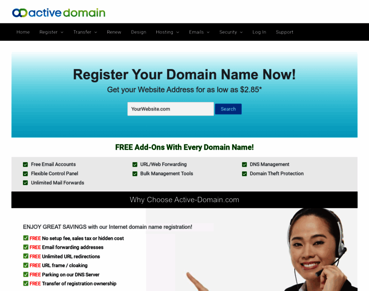 Active-domain.com thumbnail
