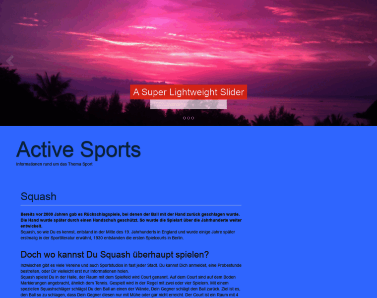 Active-sports.info thumbnail