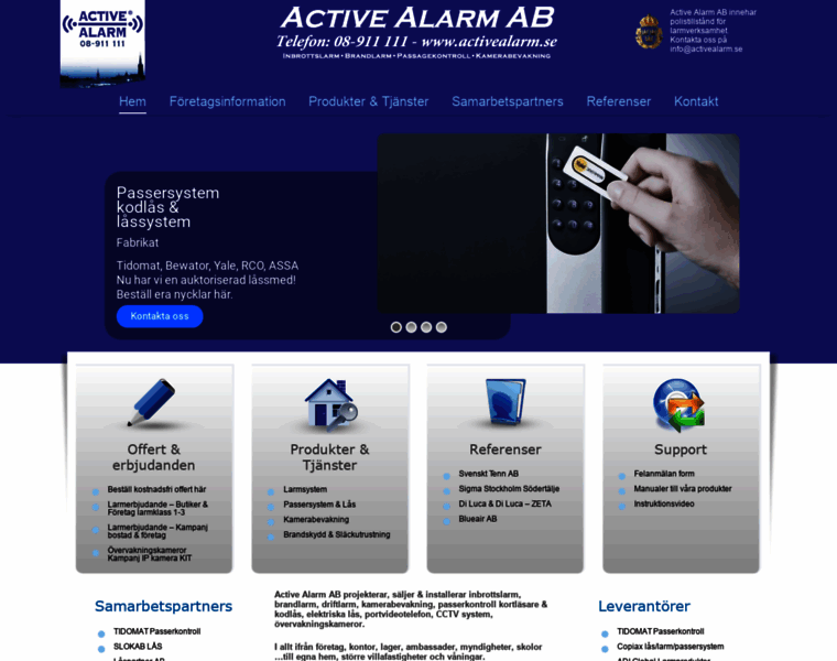 Activealarm.se thumbnail