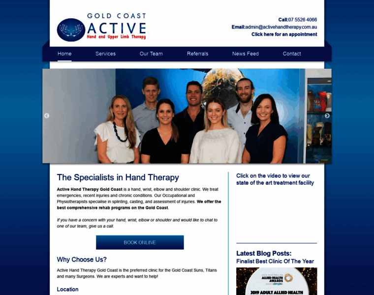 Activehandtherapy.com.au thumbnail
