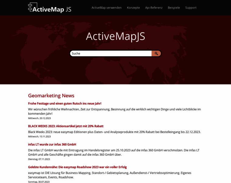 Activemap.de thumbnail