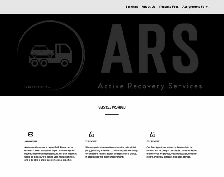 Activerecoveryservices.com thumbnail
