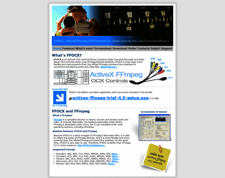Activexffmpeg.com thumbnail