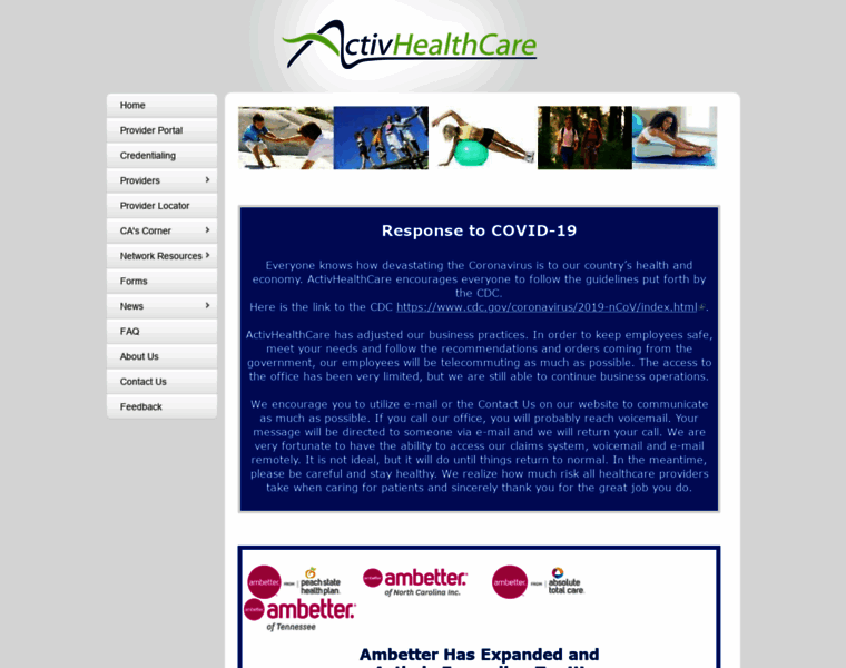 Activhealthcare.com thumbnail