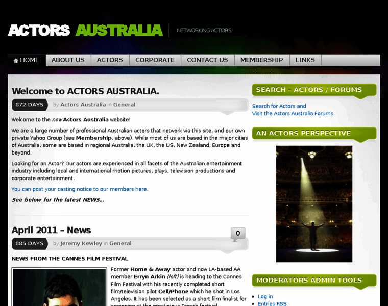 Actorsaustralia.com.au thumbnail