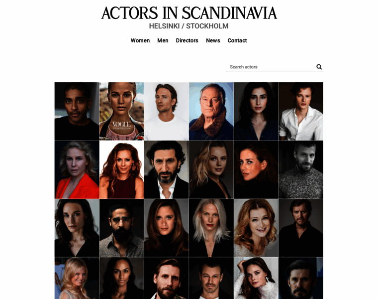 Actorsinscandinavia.com thumbnail