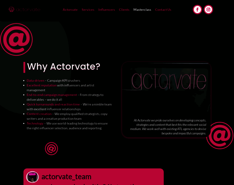 Actorvate.co.za thumbnail
