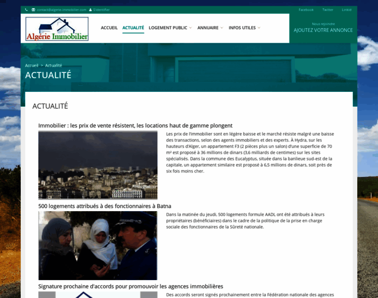Actualites.algerie-immobilier.com thumbnail