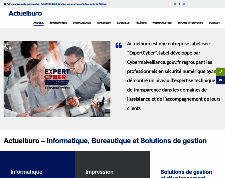 Actuelburo.fr thumbnail