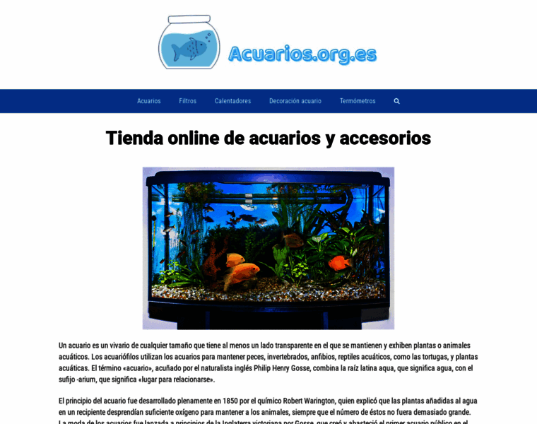 Acuarios.org.es thumbnail