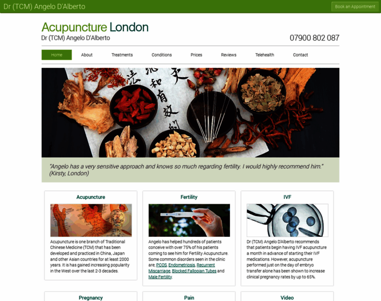 Acupuncture-london.co.uk thumbnail
