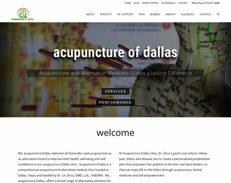 Acupunctureofdallas.com thumbnail