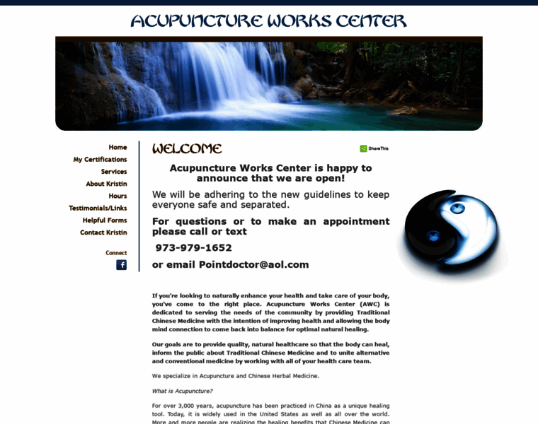 Acupunctureworkscenter.com thumbnail