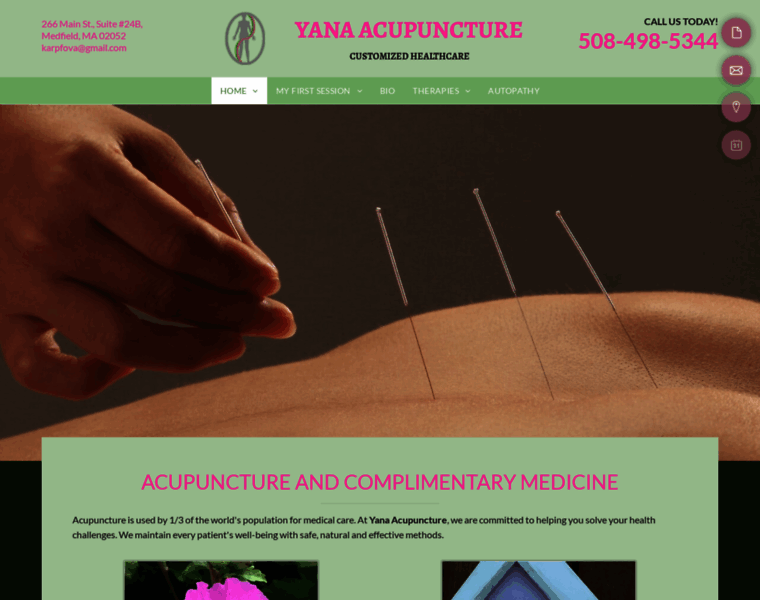 Acupunctureyana.com thumbnail