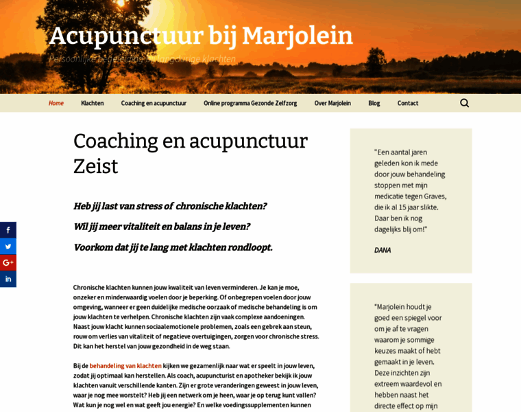 Acupunctuurbijmarjolein.nl thumbnail