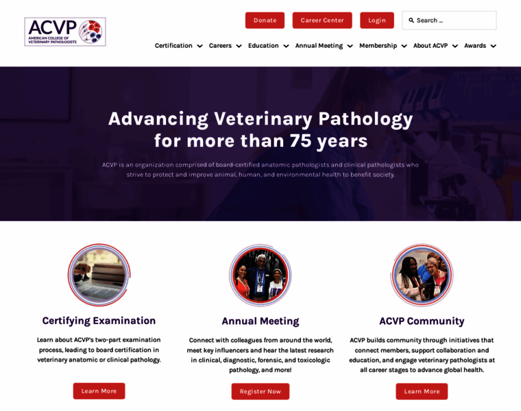 Acvp.org thumbnail