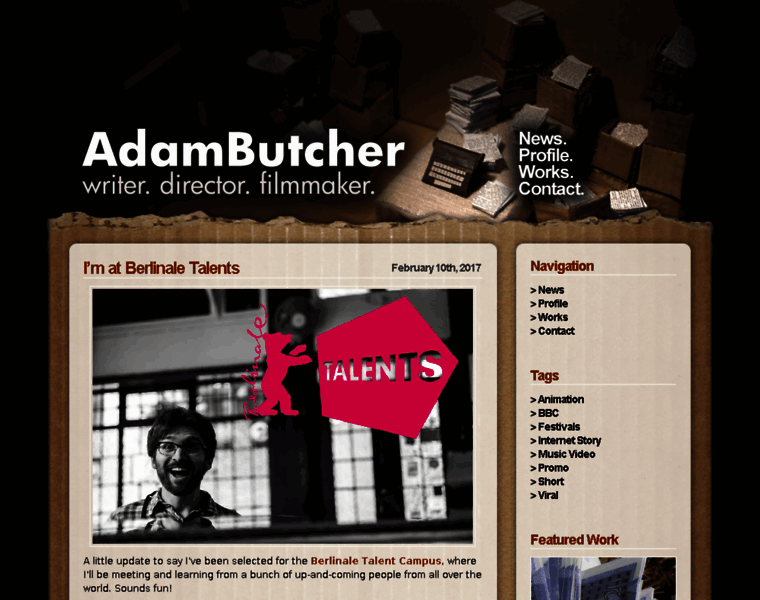 Adam-butcher.co.uk thumbnail
