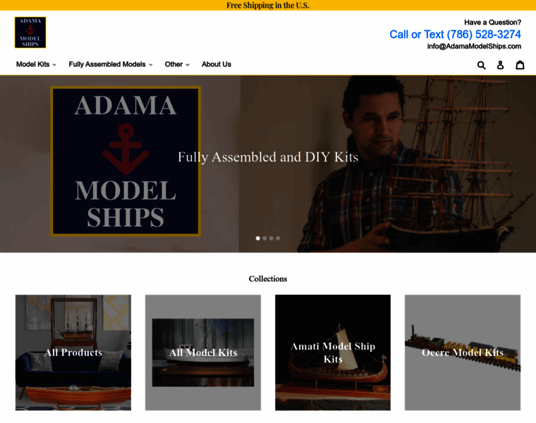 Adamamodelships.com thumbnail