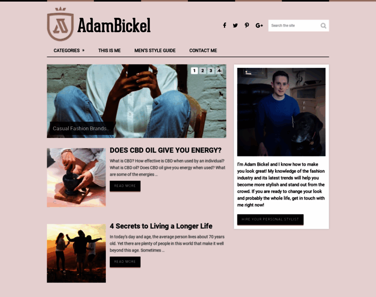Adambickel.com thumbnail