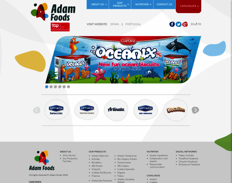 Adamfoods.com thumbnail