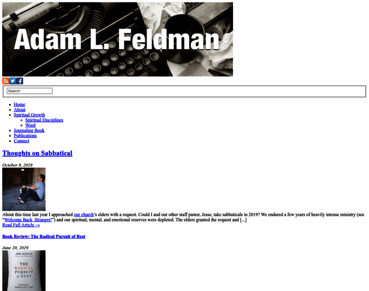 Adamlfeldman.com thumbnail