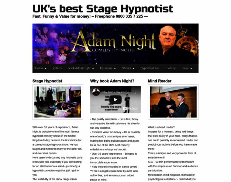 Adamnight.co.uk thumbnail