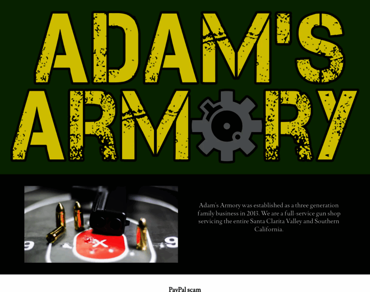 Adams-armory.com thumbnail