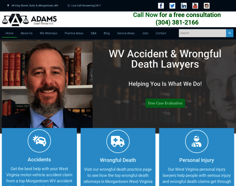 Adams-legal.com thumbnail