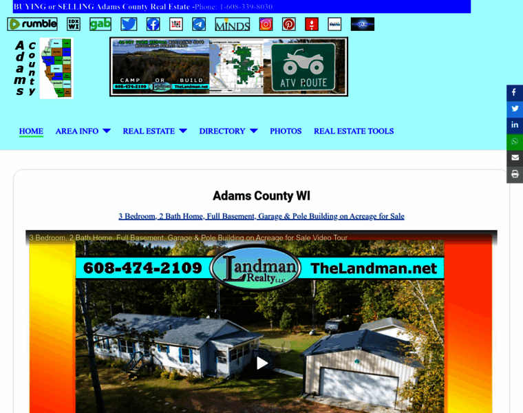 Adams-wi.com thumbnail