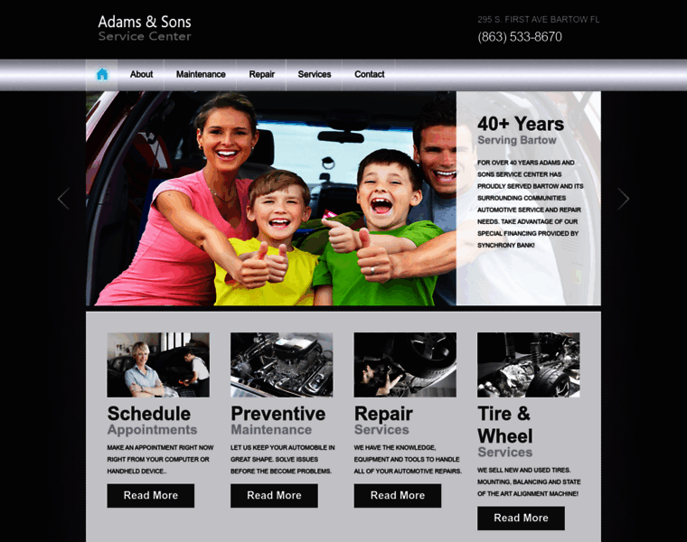 Adamsautofix.com thumbnail