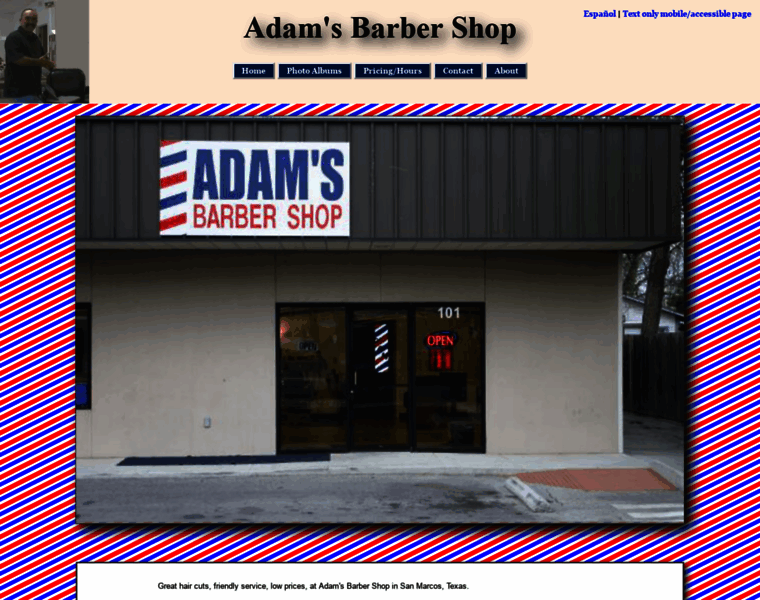 Adamsbarbershop.biz thumbnail