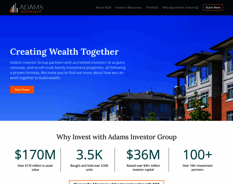 Adamsinvestorgroup.com thumbnail